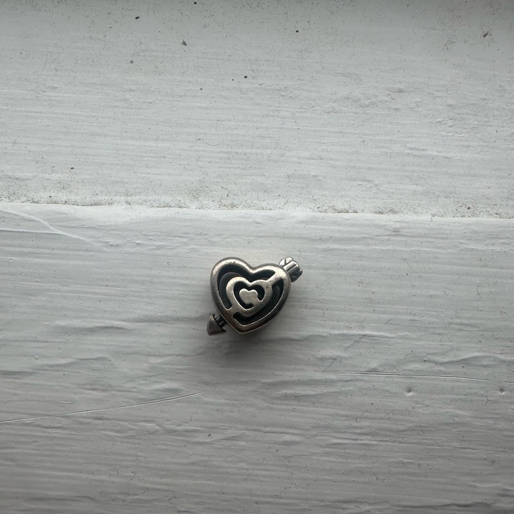 Pandora Silver Heart Charm